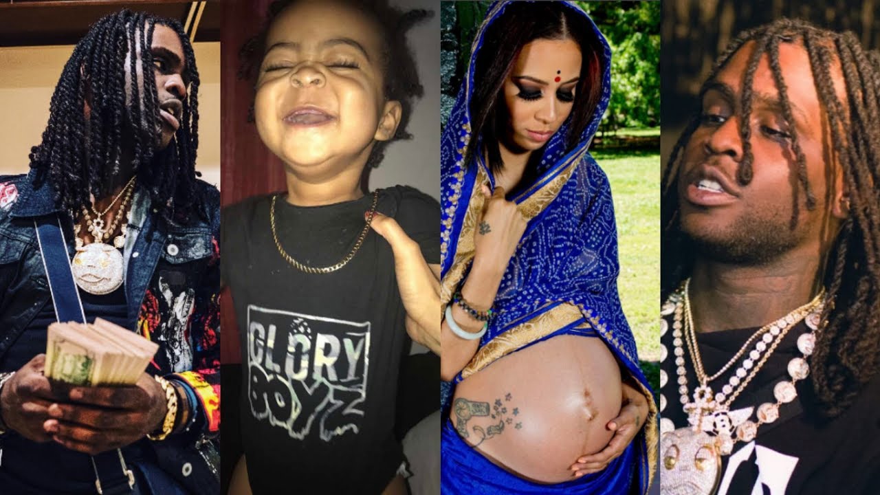 Video of Chief Keef baby mother Slim Danger showing all the celebrities who...