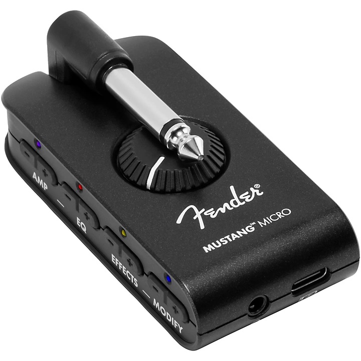 Fender Mustang Micro Guitar Headphone Amp Black