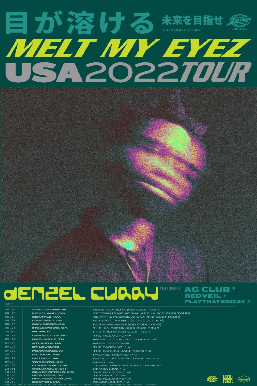 Denzel Curry Tour Dates
